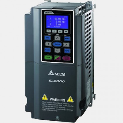 Trójfazowy falownik 0,75/0,4 kW 460VAC VFD007C43A-21 Delta Electronics